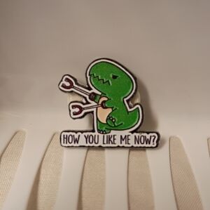 2/$10 Dinosaur Small Hands Acrylic Pin